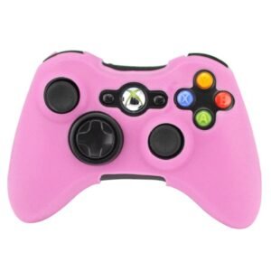 Funda Protector Silicona de Joystick Para Xbox360 Rosa