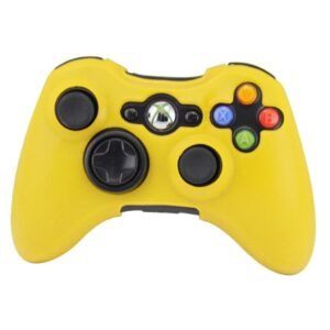 Funda Protector Silicona de Joystick Para Xbox360 Amarilla