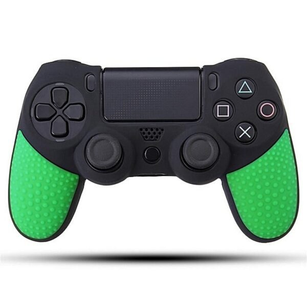 Funda Protector de Silicona Joystick para Ps4 Verde y Negra