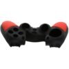Funda Protector de Silicona Joystick Para Ps4 Rojo y Negra