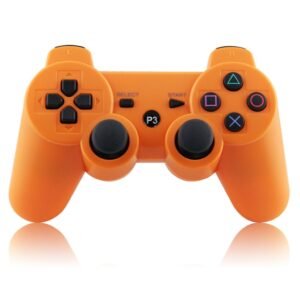 Joystick Inalambrico Compatible Con Ps3 Naranja