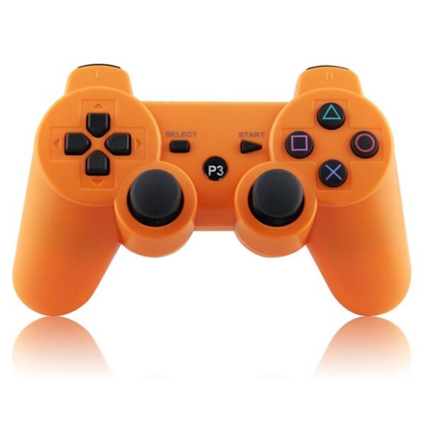 Joystick Inalambrico Compatible Con Ps3 Naranja