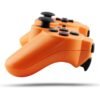 Joystick Inalambrico Compatible Con Ps3 Naranja