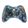 Funda Protector Silicona de Joystick Para Xbox360 Camuflado Azul