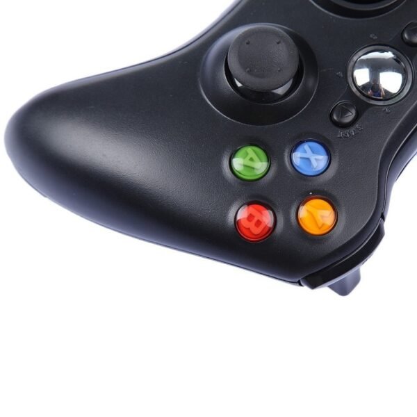Joystick Inalambrico + Receptor Usb Compatible Para Xbox360 y Pc Negro