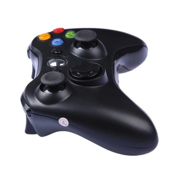 Joystick Inalambrico + Receptor Usb Compatible Para Xbox360 y Pc Negro