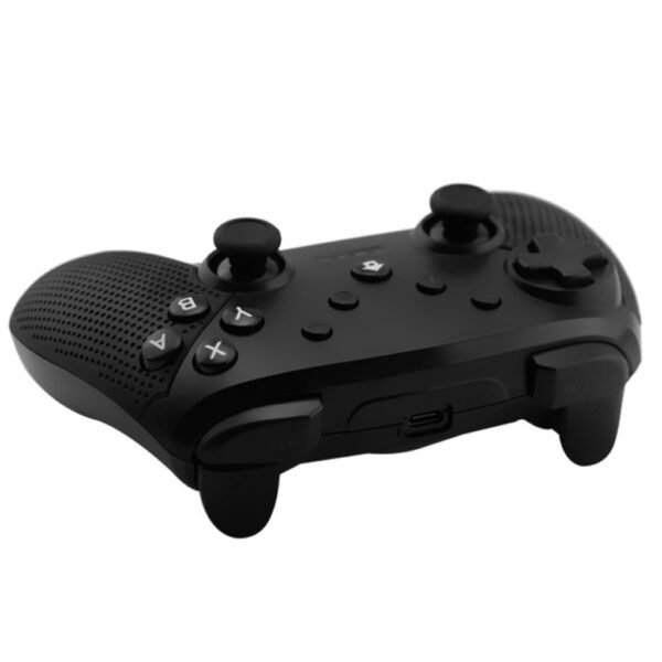 Joystick Inalambrico Recargable Compatible Para Switch Pc y Android Negro