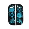 Funda protector silicona de mandos joy-con para switch mario celeste y negro
