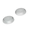 Par Protectores Silicona de Stick Para Controles Analogos Ps4 Xbox One Xbox360 Ps3 Blanco