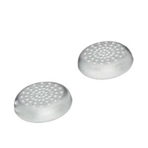 Par Protectores Silicona de Stick Para Controles Analogos Ps4 Xbox One Xbox360 Ps3 Blanco