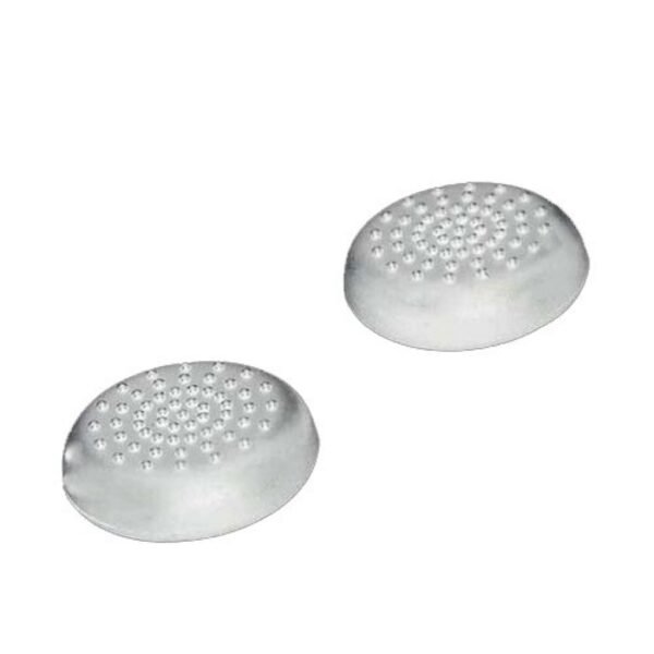 Par Protectores Silicona de Stick Para Controles Analogos Ps4 Xbox One Xbox360 Ps3 Blanco