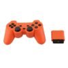 Joystick Inalambrico Para Ps2 Naranja