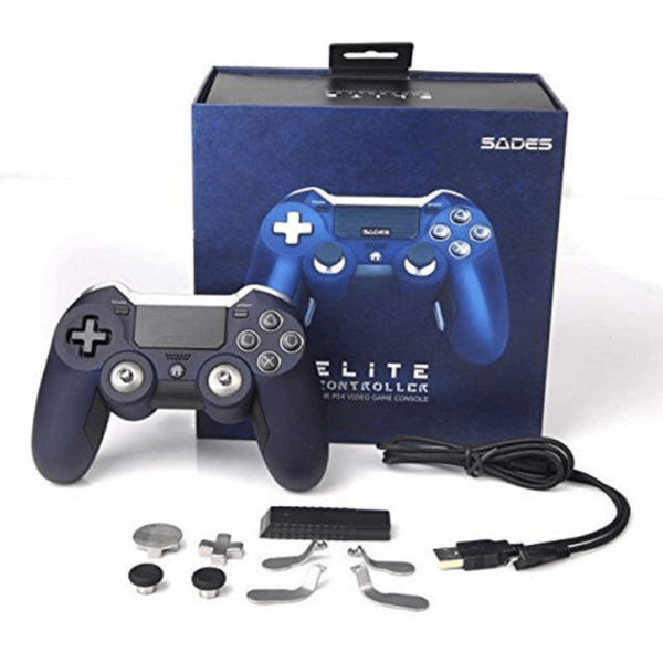 Joystick Inalambrico Elite Scuff Pro Para Ps4 Azul
