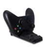 Base de Carga + 2 Baterias de Joystick Para Xbox One S Slim Negra