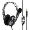 Auriculares gamer con microfono camuflados para Ps4 Ps5 Xbox One Series S|X Switch y celular negro