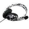Auriculares gamer con microfono camuflados para Ps4 Ps5 Xbox One Series S|X Switch y celular negro