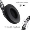 Auriculares gamer con microfono camuflados para Ps4 Ps5 Xbox One Series S|X Switch y celular negro