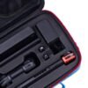 Maleta de transporte rigida grande para Nintendo Switch azul y rojo