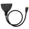 Multiplicador Hdmi 3 Puertos Hd Con Selector Inteligente Automatico