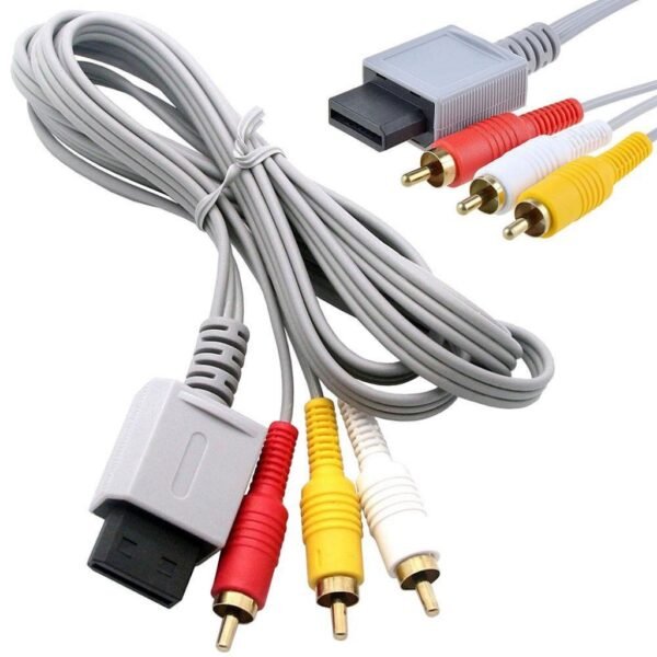 Cable Imagen Av Rca Audio y Video Para Wii