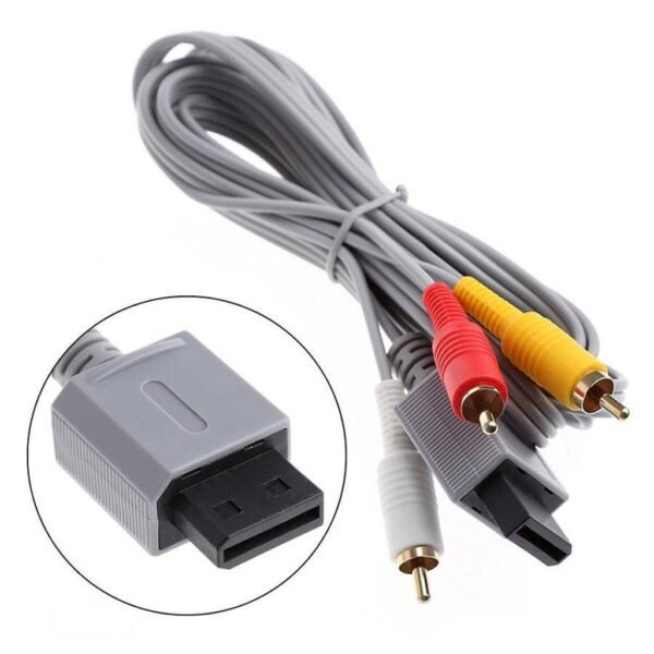 Cable Imagen Av Rca Audio y Video Para Wii