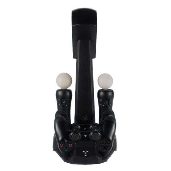 Soporte Vertical y Carga Joystick Move para Ps4 Psvr 5 En 1