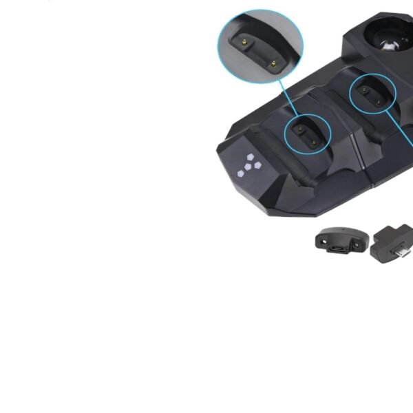 Soporte Vertical y Carga Joystick Move para Ps4 Psvr 5 En 1