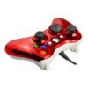 Joystick Control Mando Cableado Compatible Para Xbox360 y Pc Rojo Cromo