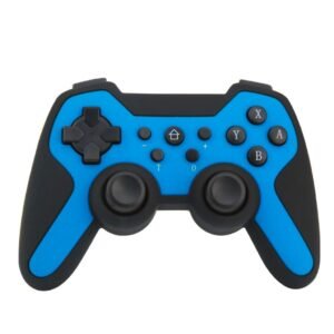 Joystick Inalambrico 4 En 1 Recargable Compatible Para Ps3 Switch Pc y Celular Azul