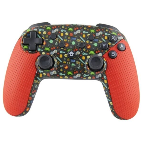 Joystick Inalambrico Recargable Compatible Para Switch Pc y Android Rojo Gameicon
