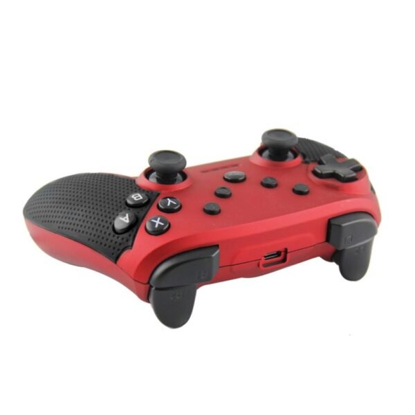 Joystick Inalambrico Recargable Compatible Para Switch Pc y Android Rojo