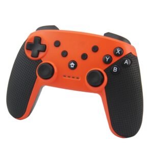 Joystick Inalambrico Recargable Compatible Para Switch Pc y Android Naranja