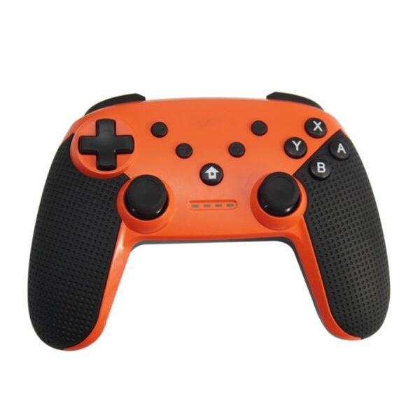 Joystick Inalambrico Recargable Compatible Para Switch Pc y Android Naranja