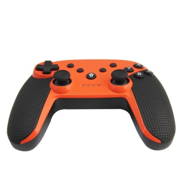 Joystick Inalambrico Recargable Compatible Para Switch Pc y Android Naranja