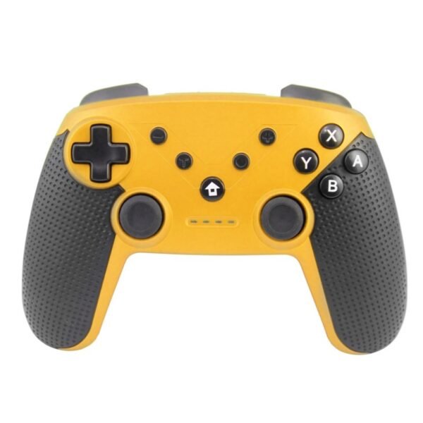 Joystick Inalambrico Recargable Compatible Para Switch Pc y Android Amarillo