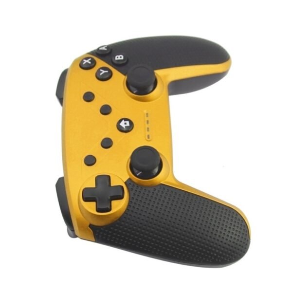 Joystick Inalambrico Recargable Compatible Para Switch Pc y Android Amarillo