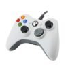 Joystick Control Mando Cableado Compatible Para Xbox360 y Pc Blanco