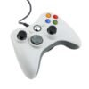 Joystick Control Mando Cableado Compatible Para Xbox360 y Pc Blanco