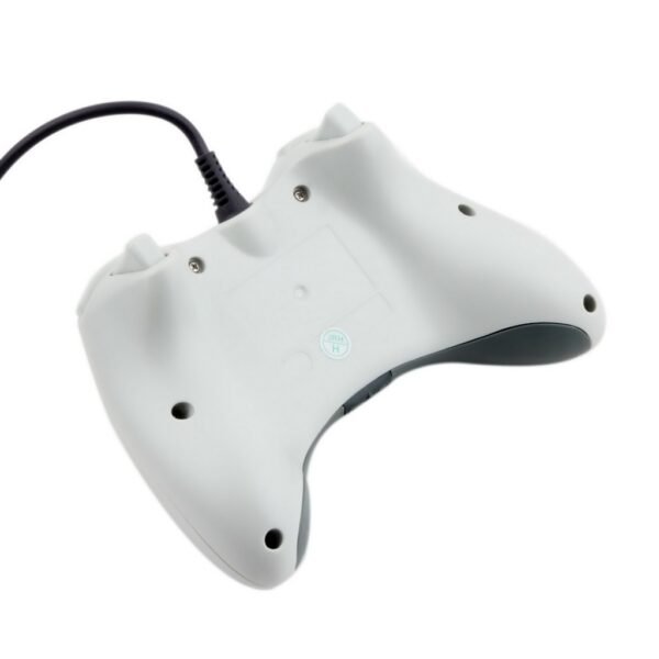 Joystick Control Mando Cableado Compatible Para Xbox360 y Pc Blanco