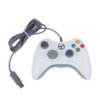 Joystick Control Mando Cableado Compatible Para Xbox360 y Pc Blanco