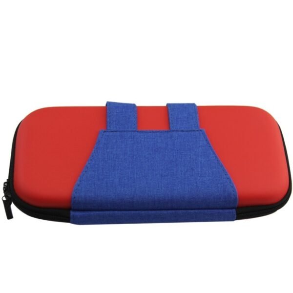 productos34_13380.jpg Funda estuche transporte protectora rigida para Nintendo Switch atuendo azul y rojo