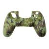 Funda Protector de Silicona Joystick Ps4 Camuflado Verde y Negro