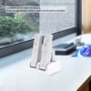 Base Carga Cuadruple + 4 Baterias Para Wiimote Wii Blanca