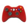 Joystick Inalambrico + Receptor Usb Compatible Para Xbox360 y Pc Rojo