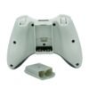 Joystick Inalambrico + Receptor Usb Compatible Para Xbox360 y Pc Blanco