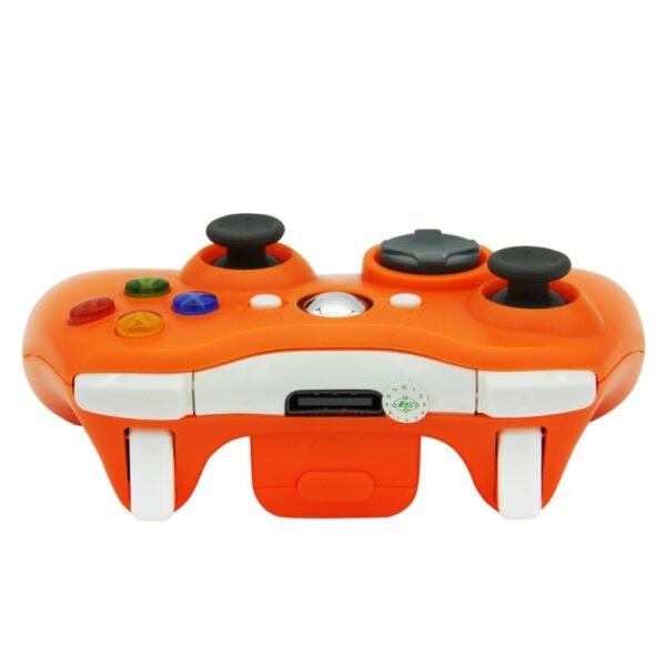 Joystick Inalambrico + Receptor Usb Compatible Para Xbox360 y Pc Naranja