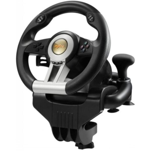 Volante Con Pedalera y Palanca de Cambios Compatible Para Pc Xbox One Switch Ps4 Ps3