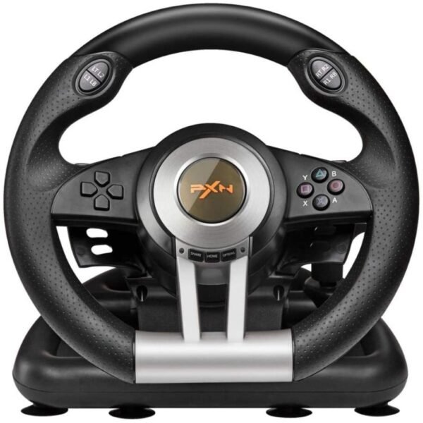 Volante Con Pedalera y Palanca de Cambios Compatible Para Pc Xbox One Switch Ps4 Ps3