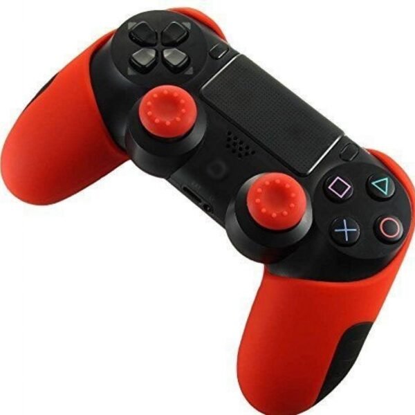 Par Protectores Silicona de Stick Para Controles Analogos Ps4 Xbox One Xbox360 Ps3 Blanco