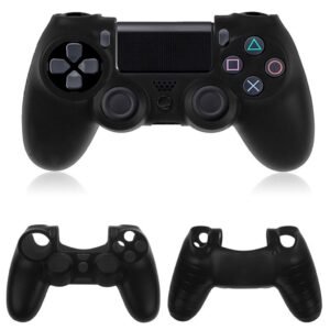 Funda Protector de Silicona Para Joystick Ps4 Negro